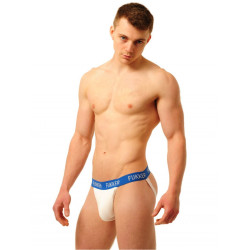 Fukker Jockstrap Fukker Blanc et bleu